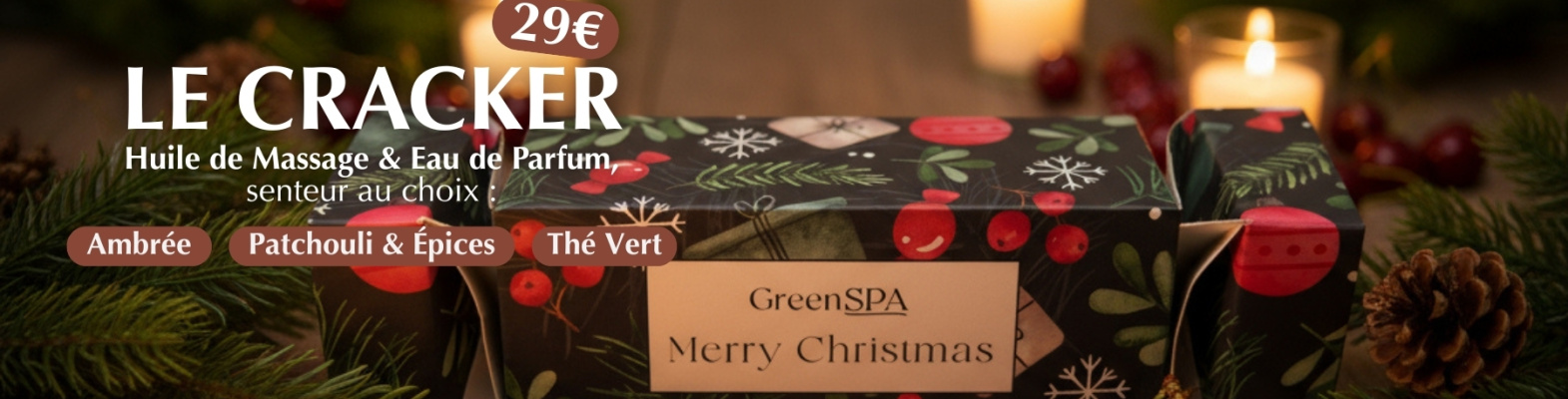 OFFRE NOËL : Huile de massage & Eau de parfum (plusieurs parfums)